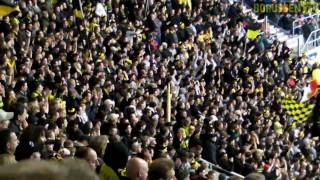 Stimmung Gästeblock Best of  TSG Hoffenheim  Borussia Dortmund 281109 BVB FULL HD [upl. by Retlaw]