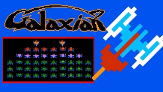 Galaxian FC · Famicom video game port  21round session 🎮 [upl. by Anitac936]