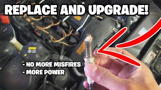 REPLACE AND UPGRADE SPARK PLUGS ON BMW N54 [upl. by Moclam]