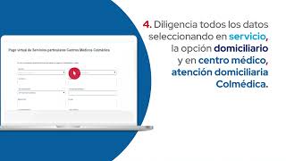 ¿Cómo pagar una consulta domiciliaria desde la Web Colmédica [upl. by Lehcem]