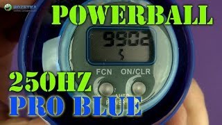 Демонстрация Powerball 250Hz Pro Blue [upl. by Cristiano]