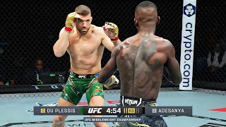 Israel Adesanya vs Dricus Du Plessis  FULL FIGHT RECAP [upl. by Pros]