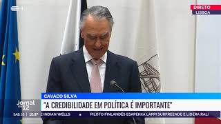 O discurso de Cavaco Silva arrasador do governo na íntegra [upl. by Westbrooke461]