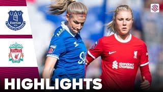 Liverpool vs Everton  Highlights  FA Womens Super League 24032024 [upl. by Ynaiffit688]