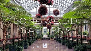 The Most Beautiful Gardens  Longwood Gardens  Walking tour [upl. by Anaid]