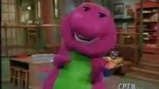 Barney Theme Song Edited Very Funny [upl. by Airoled]