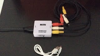 HDMI2AV SETUP [upl. by Bainter]