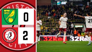 NORWICH 02 BRISTOL CITY  MATCH REVIEW [upl. by Mckinney]