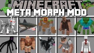 Minecraft META MORPHING into BOSS MOBS MOD  DONT DESTROY SECURE HOUSE  Minecraft Mods [upl. by Leede659]