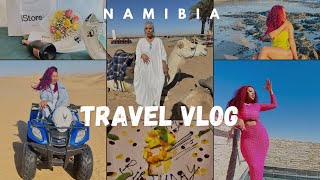 Travel VLOG birthday trip 💎 wmy half  Namibia Swakopmund  CamelampQuad Rides  30th dinneramp more [upl. by Edmonds]