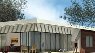 prefabricated steel structure warehouse with sandwich panel wall／roof [upl. by Einiffit]