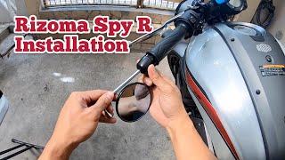 MotoVlog Episode 7 Rizoma Spy R Installation  Yamaha XSR700 [upl. by Yajeet]