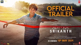 SRIKANTH Official Trailer RAJKUMMAR RAO  JYOTHIKA ALAYA [upl. by Ellerahs]