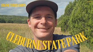 Hiking 16 Miles at Cleburne State Park  3 Loops Dayhike [upl. by Geirk]