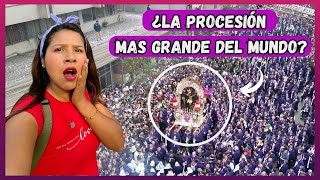 PROCESIÓN DEL SEÑOR DE LOS MILAGROS ¿la tradición mas grande de lima  2024 [upl. by Alleira]