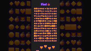 FIND THE ODD EMOJI OUT FIND UNREPEATED 8 findemoji emojichallenge findgame emojiquiz quizgame [upl. by Ianahs589]