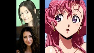 Anime Voice Comparison Euphemia Li Britannia Code Geass [upl. by Urbani]