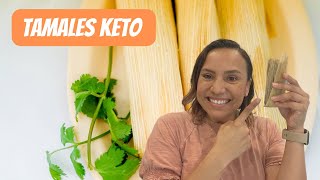 Tamales keto 🫔  receta sorpresa 😳😂están deliciosos [upl. by Akimihs962]