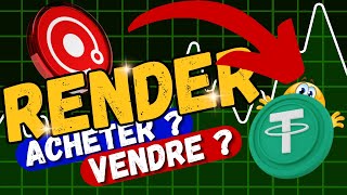 RENDER  Acheter ou Vendre  🚀 Analyse Crypto amp Objectifs [upl. by Ray768]