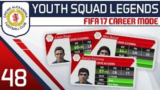 FIFA 17 Career Mode Crewe 48  SEASON REVIEW 201819 YOUTH SQUAD LEGENDS  Youth Academy Career [upl. by Aihseket]