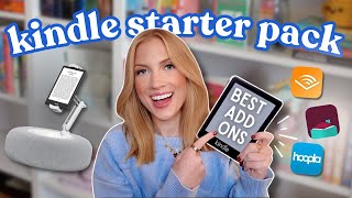 kindle essentials starter pack 🛍️ best accessories  bookish items [upl. by Metzgar]