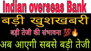 Indian overseas Bank share news  Indian overseas Bank share update [upl. by Nnayhs]