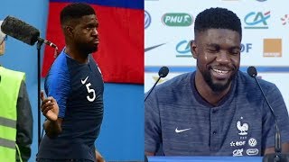 Samuel Umtiti révèle lorigine de son déhanché endiablé [upl. by Melisent510]