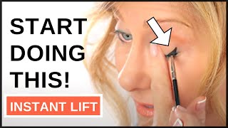 Eyeliner Tutorial For Mature Eyes  Fabulous50 [upl. by Sayers]