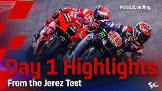 Day 1 of the Jerez Test Highlights [upl. by Attemaj]