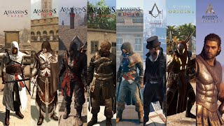 1 Minute of Combat From Every Assassins Creed [upl. by Yesor307]