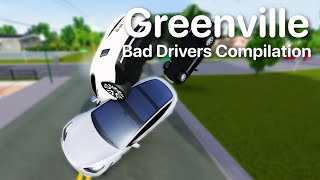 Shocking Compilation of Greenvilles Worst Drivers and Close Calls  Greenville Roblox [upl. by Abbye670]