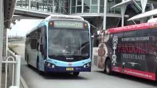 Buses at Blacktown  Sydney Transport [upl. by Niles155]