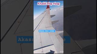 Flying Akasa Air for the first time  flight review  Khalid vlog vizag  shortsfeed akasaair [upl. by Rhoades3]