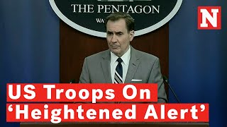 Pentagon Places 8500 US Troops On ‘Heightened Alert’ As UkraineRussia Conflict Continues [upl. by Artemis303]