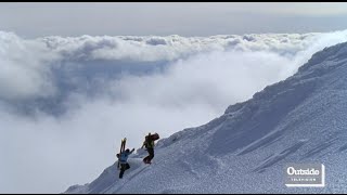 Insane Steep Skiing at Tuckerman Ravine  Season Pass  Outside Watch [upl. by Ahsiena]