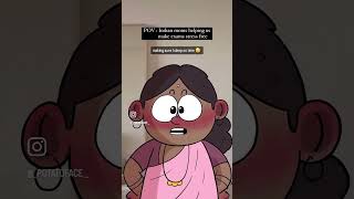 Moms are the best 🥹 animatedshorts childhoodnostalgia indiannostalgia [upl. by Annelak]