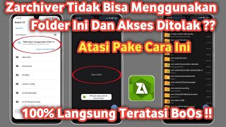 Cara mengatasi Zarchiver untuk Menulis data Ke phoneandroid Tidak dapat menggunakan folder ini [upl. by Nadiya]