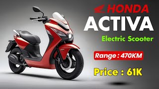 ACTIVA ELECTRIC SCOOTER 2024 LAUNCHED [upl. by Eylrahc]