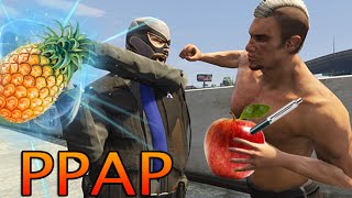 GTA 5 PPAP PenPineappleApplePen 洗腦神曲暴力版PPAP [upl. by Merceer]