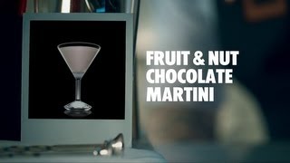 FRUIT amp NUT CHOCOLATE MARTINI DRINK RECIPE  HOW TO MIX [upl. by Kylah]