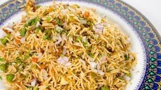 Tawa Pulao Recipe  Mumbai Street Style Veg Tava Pulav  Indian Street Food [upl. by Onilatac]