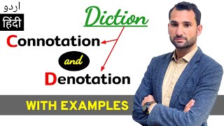 Diction  Connotation and denotation  Denotation and connotation  connotative and demonstrative [upl. by Selec612]