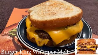 Burger King ￼Whopper Melt Copycat Recipe  MamaRayRayInTheKitchen [upl. by Imojean453]