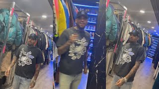 Chris Brown Shows Moneybagg Yo His Closet [upl. by Sacksen]