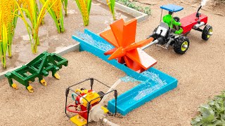 Top most creative Diy mini tractor videos of farm machinery  Homemade tractor to irrigate fields [upl. by Nadual]