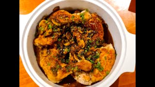 Chicken Chasseur Recipe [upl. by Aicileb]