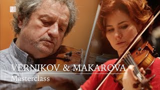 Masterclass de VIOLÍ amb Pavel Vernikov amp Svetlana Makarova  Cicle Liceu Cambra [upl. by Mulcahy]