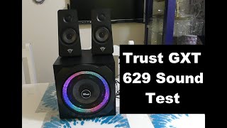 Trust GXT 629 Tytan RGB Sound 🔊Test [upl. by Ynohtna769]