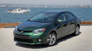 2014 Toyota Corolla Review [upl. by Yrhcaz778]