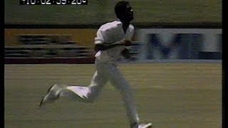 Very fast bowling  Michael Holding at Brisbane 1979 [upl. by Aimar802]